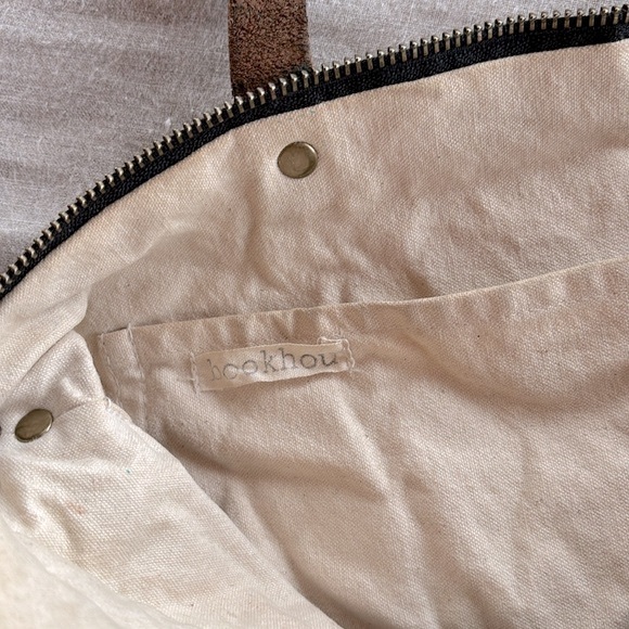 Bookhou Waxed Canvas and Leather Bag - Picture 8 of 11